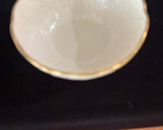 ivory porcelain candy dish