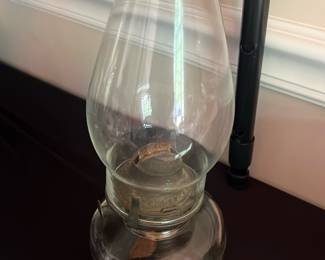 vintage kerosene lamp