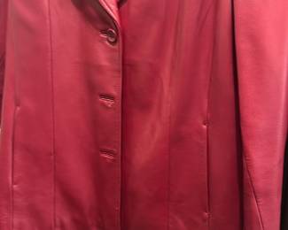leather blazer