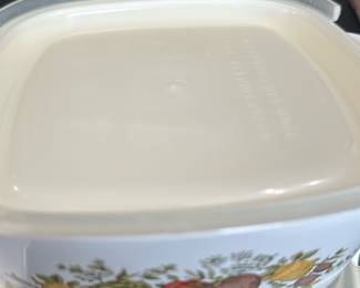 vintage Corning Ware "Spice of Life" casserole dish