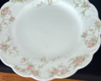 vintage white porcelain plate