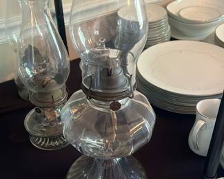 vintage kerosene lamp 