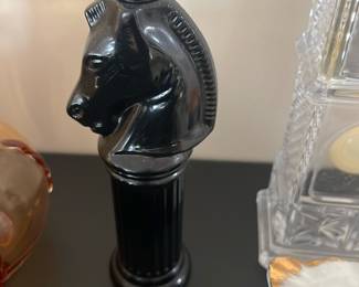 vintage Avon Pony Post Decanter