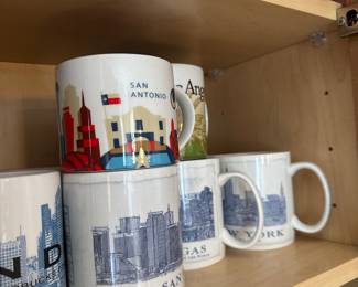 Starbucks travel mugs
