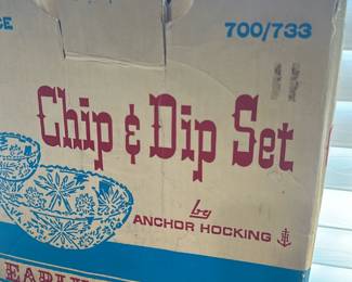 early amerian chip and dip set