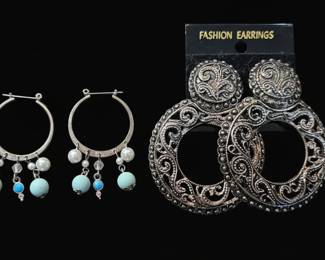 Costume Jewelry Earring Collection