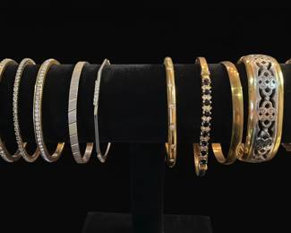 Collection of Assorted Fashion Bracelets