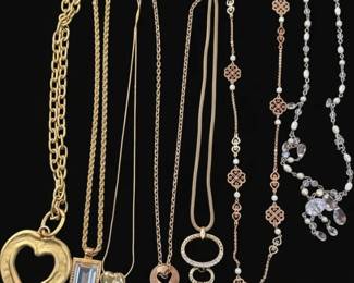 Collection of Assorted Fashion Jewelry Necklaces