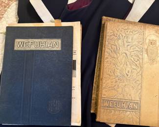 30s and 40s yearbooks
