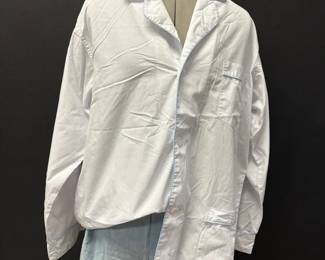 Button Up Dior Shirt And Polo Boxer Shorts Pj Set