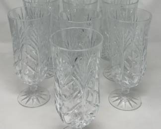 Fifth Avenue Portico Dotted Iced Tea Glass Set Of Ten