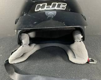 HJC HalfFace Motor Cycle Helmet With Snap On Visor