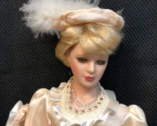 Vintage Collectible Porcelain Doll