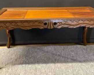 Vintage Wood Coffee Table