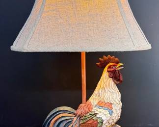 Rooster Lamp
