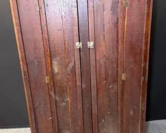 Vintage Solid Wood Armoire