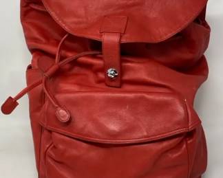 Vintage Leather Backpack GHE Tenax