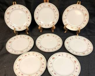 Abington Fine Porcelain China Set Of 8 Bread And Butter Plates