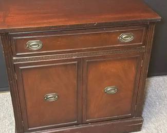 Vintage Mahogany Server Cabinet