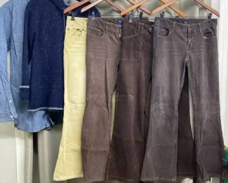 Corduroy, Wide Leg Pants Jean Shop ,Patagonia , Abercrombie Fitch Corduroy, Wide Leg Pants
