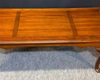 Oldtowne Solid Wood Rectangular Coffee Table
