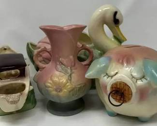 Decorative Vintage Hull Pottery And More