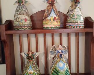 Angel figures by Jim Shore
