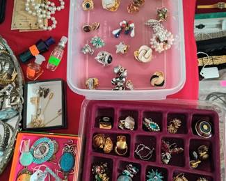 Clip on earrings