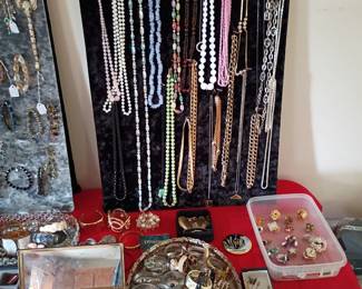 Watches, clip-on earrings, bracelets