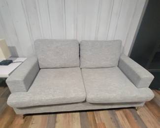 GRAY LOVESEAT