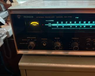 vintage Pioneer Stereo Receiver Model SX-770