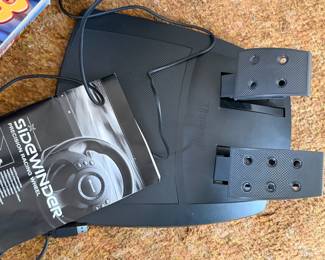 vintage Microsoft SideWinder Precision Racing Wheel