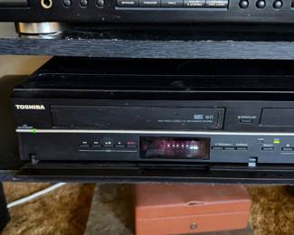Toshiba DKVR60KU DVD and VCR cassette recorder 