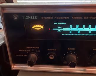 vintage Pioneer Stereo Receiver Model SX-770
