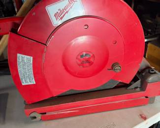  Milwaukee 14" Heavy Duty Abrasive Cut-Off Machine