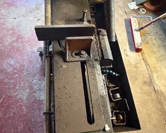 Wilton / Dayton Model 3Z990 horizontal metal-cutting bandsaw.