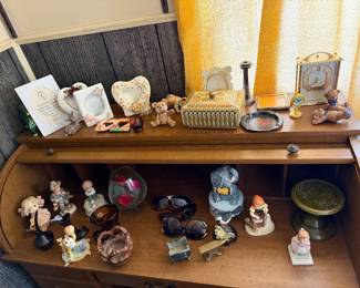 MORE TRINKETS, ROLL TOP DESK