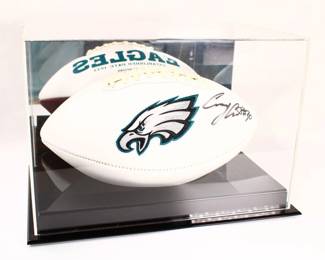 Corey Clement Autographed Eagles Football