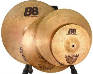 Set of 4 Sabian B8 Cymbals