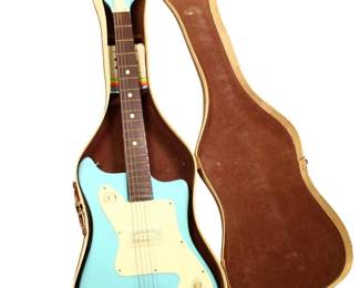 Kay K311 Electric Guitar in Case - Vintage 1960's