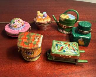 LIMOGES TRINKET BOXES