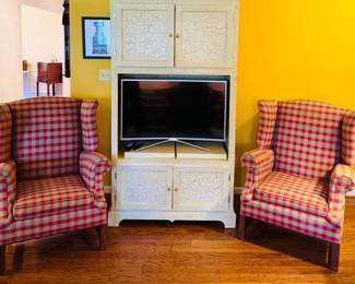 MATCHING WING CHAIRS