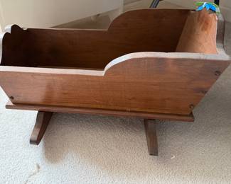 VINTAGE DOLL CRADLE