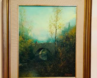 OIL PAINTING  SIGNED BY IVO CERRAI