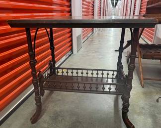 Stick and ball parlor table