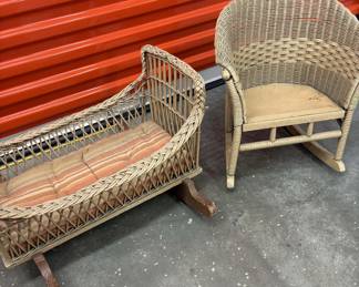 Wicker children's items