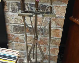 Fireplace tool set