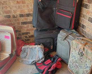 Suitcases and bags