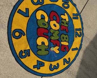 Vintage Big Comfy Couch Rug