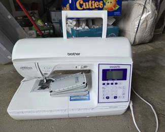 Brother Innovis NQ550PRW Project Runway Limited Edition Sewing Machine and Soft Case